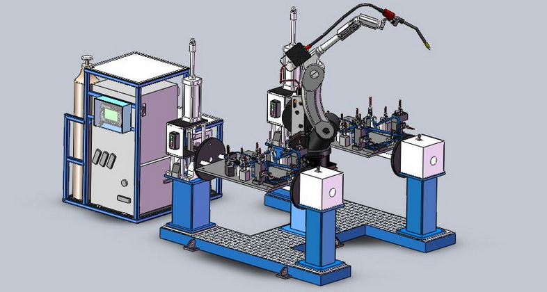 焊接机器人模型