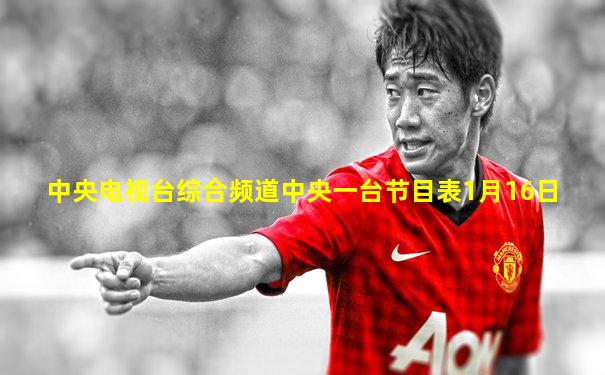 中央电视台综合频道中央一台节目表1月16日